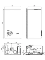 Газовый котел Ferroli Vitabel C 24 2