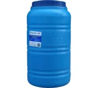 Овально вертикальная емкость aquaplast 100 л, синяя